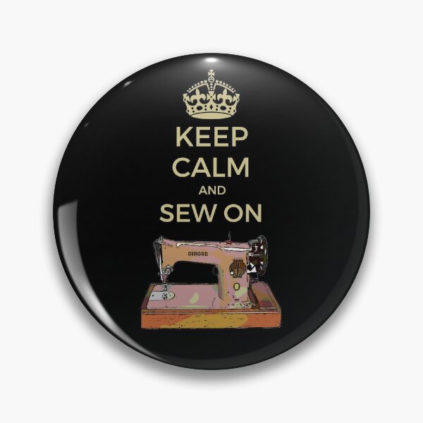 Item preview, Keep calm and sew on designed and sold by dudiejan.