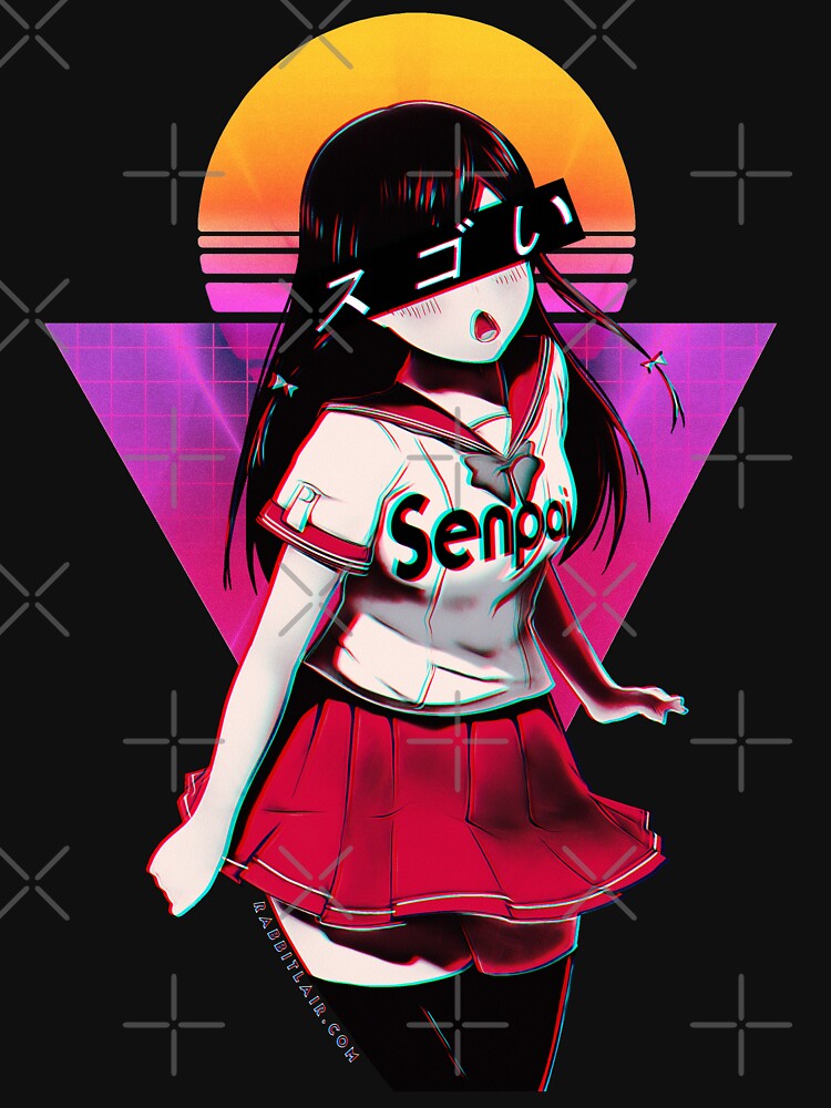 Kawaii Anime Girl - SUGOI Senpai by RabbitLair