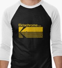 Vintage Photography: Kodak Ektachrome - Yellow Men's Baseball ¾ T-Shirt
