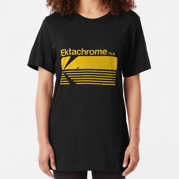 Vintage Photography: Kodak Ektachrome - Yellow Slim Fit T-Shirt