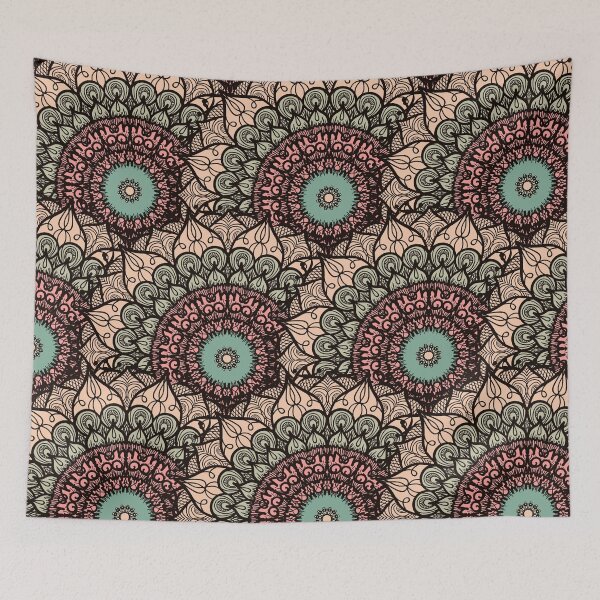 Item preview, Bohemian Mandala Repeat Pattern designed and sold by SwePattern.