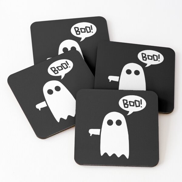 Item preview, Funny Cute Cool Cartoon Disapproving Ghost Halloween  designed and sold by sillyquestions.