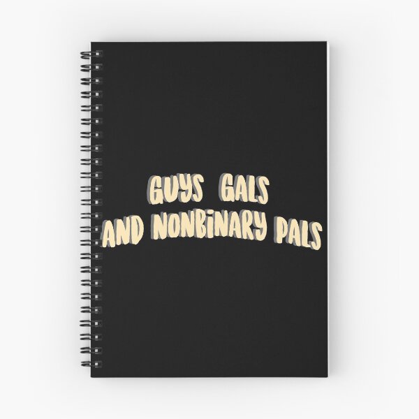 Item preview, guys gala and nonbinary pals designed and sold by wordswithfonts.