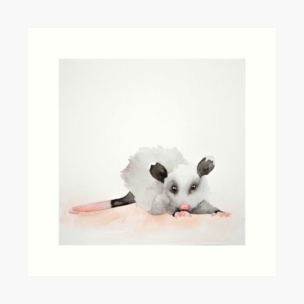 Item preview, Young Opossum  designed and sold by MercMcDowellArt.