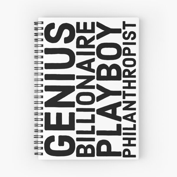 Item preview, Genio multimillonario playboy philantropist texto designed and sold by Redchilly.