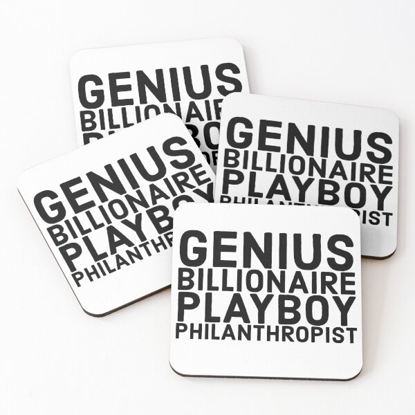 Item preview, Genio multimillonario playboy philantropist texto designed and sold by Redchilly.