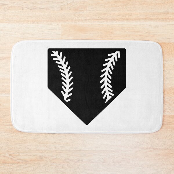 Item preview, Baseball Home Plate with stitches designed and sold by PepaAnaRB.