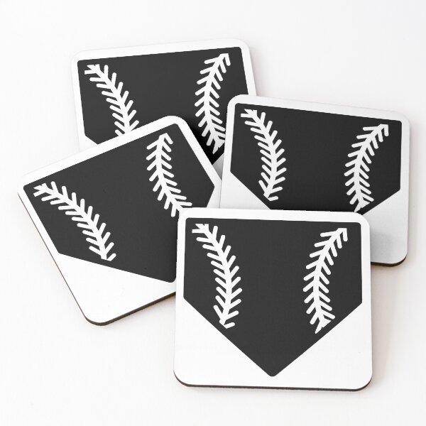 Item preview, Baseball Home Plate with stitches designed and sold by PepaAnaRB.