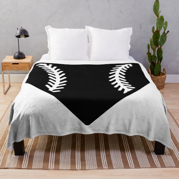 Item preview, Baseball Home Plate with stitches designed and sold by PepaAnaRB.