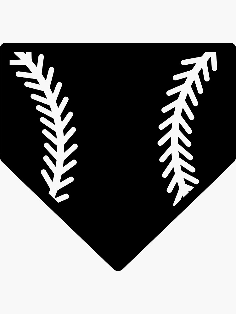 Baseball Home Plate' Sticker