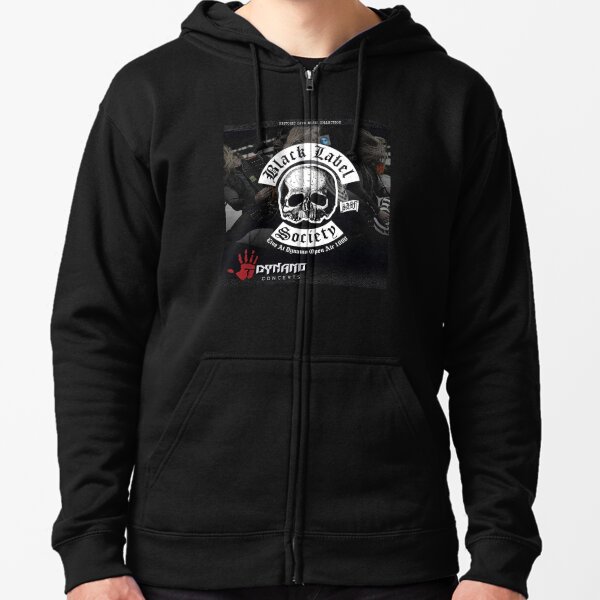 black label society zip up moletom com capuz