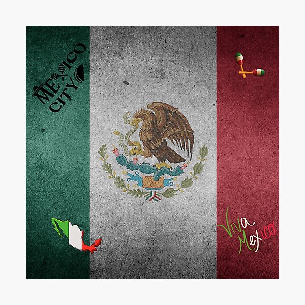 Decoracion Bandera De Mexico Redbubble