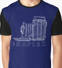 Vintage Photography - Graflex Blueprint (Version 2) Graphic T-Shirt