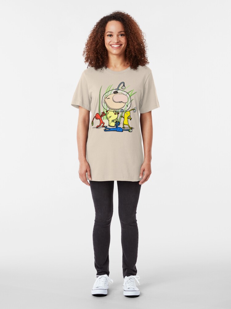 Alternate view of Meeting Intelligent Life Form Slim Fit T-Shirt