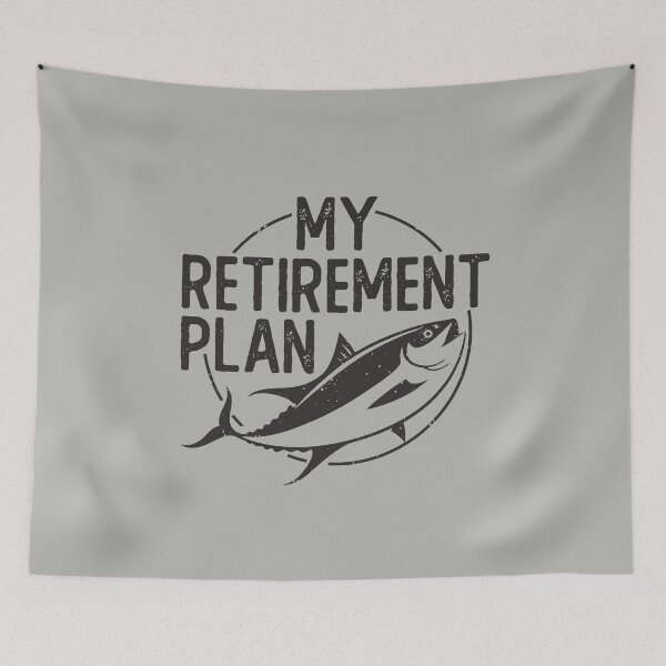 Item preview, My Fishing Retirement Plan Funny Fishermen Humor Joke Saying Gift For Fishing Lover Dad Grandpa  designed and sold by alenaz.