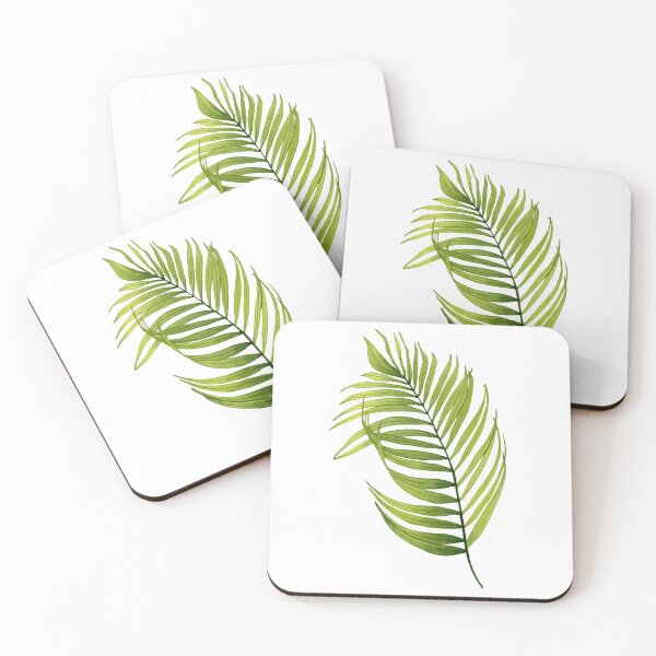 Item preview, Watercolor Palm Leaf designed and sold by VvdVenDesign.
