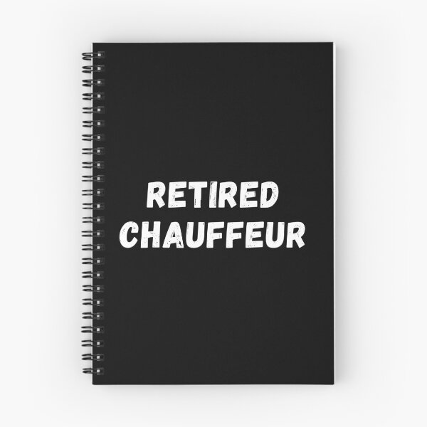 Item preview, Retired Chauffeur funny gift idea  designed and sold by chi vana.