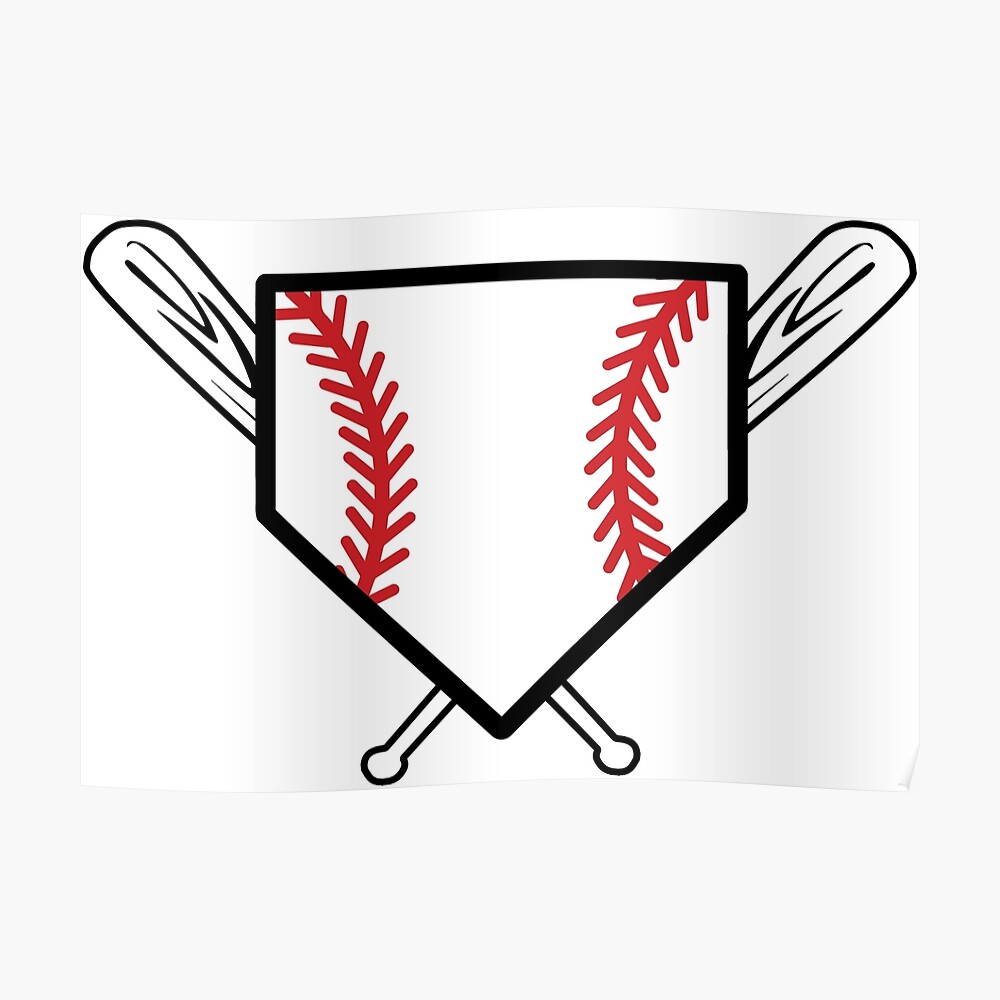 Baseball Home Plate' Sticker