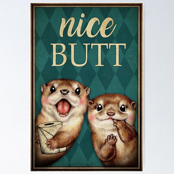 You're My Significant Otter Poster for Sale by CMMArtistry