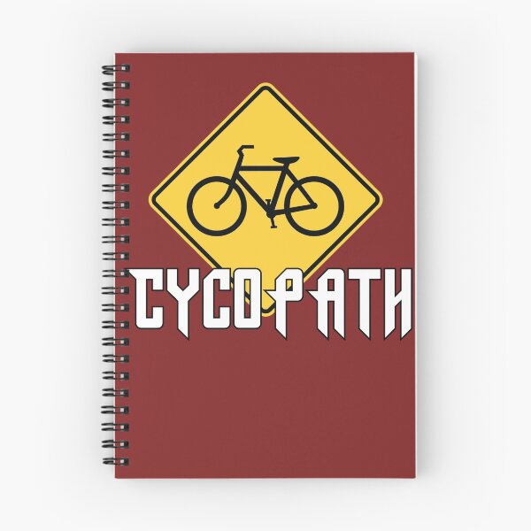 Item preview, CYCOPATH funny Psychology cycology Cyclist Bike pun designed and sold by Surfer Dave Designs.