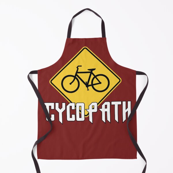 Artikelvorschau, CYCOPATH lustige Psychologie Zykologie Radfahrer Fahrrad Wortspiel entworfen und verkauft von Surfer Dave Designs.
