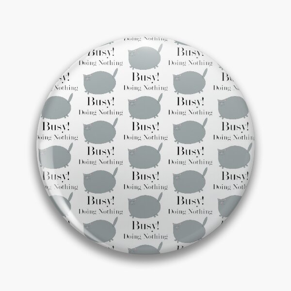 Item preview, Busy Doing Nothing Sleeping  Cat Pattern designed and sold by MalabisAlUmar.