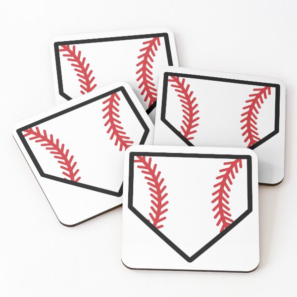 Item preview, Softball Home Plate with stitches designed and sold by PepaAnaRB.