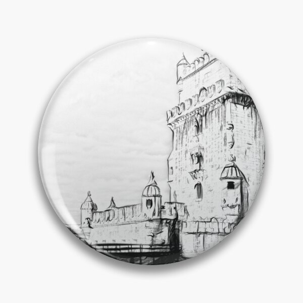 Item preview, Drawing of Belem tower designed and sold by pietrofoto.