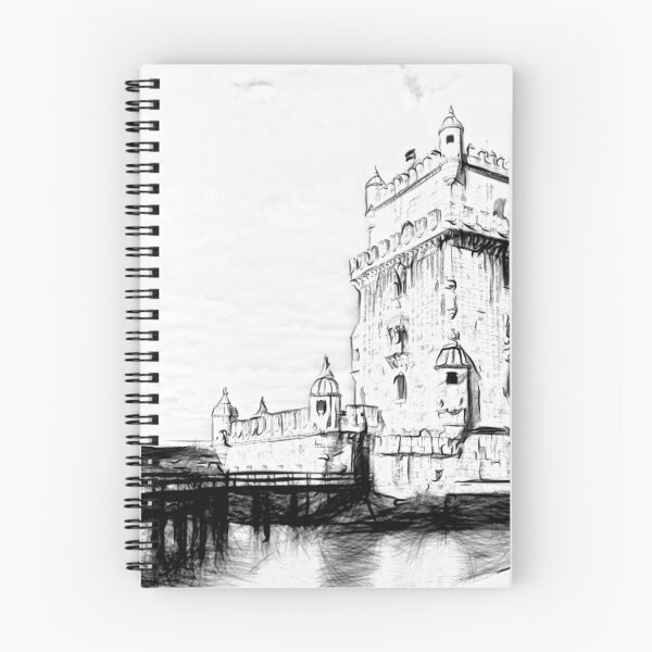 Item preview, Drawing of Belem tower designed and sold by pietrofoto.