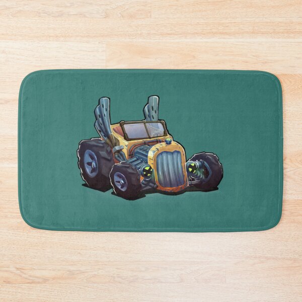 Item preview, Car Yellow HotRod designed and sold by jackatees.