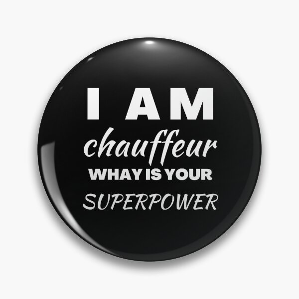 Item preview, Chauffeur superpower funny gift idea  designed and sold by chi vana.