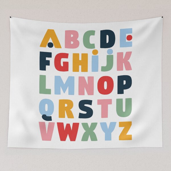 Item preview, Colorful Alphabet designed and sold by EllinorPrints.