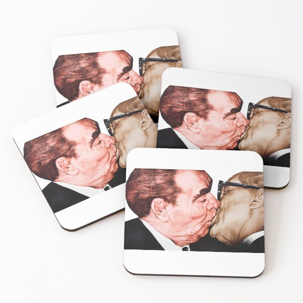 Item preview, The kiss on the Berlin wall designed and sold by Gaygram.