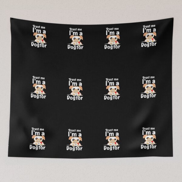 Item preview, Trust me I’m a dogtor design sticker designed and sold by papaipapai198.