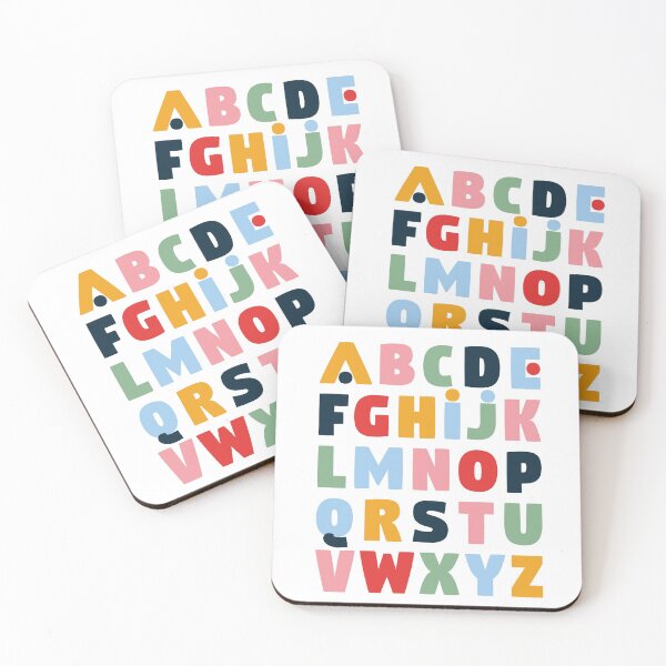 Item preview, Colorful Alphabet designed and sold by EllinorPrints.