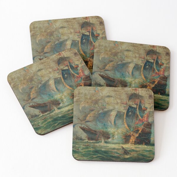 Item preview, Sailboats, ships designed and sold by CatCoconut-Art.