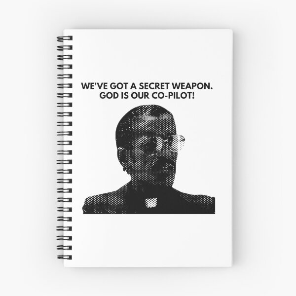 Item preview, We've got a secret weapon. God is our co-pilot! designed and sold by PedalLoud.