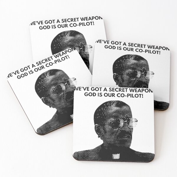 Item preview, We've got a secret weapon. God is our co-pilot! designed and sold by PedalLoud.