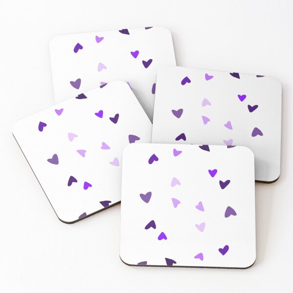 Item preview, Purple Hearts  designed and sold by Mona Tahan.