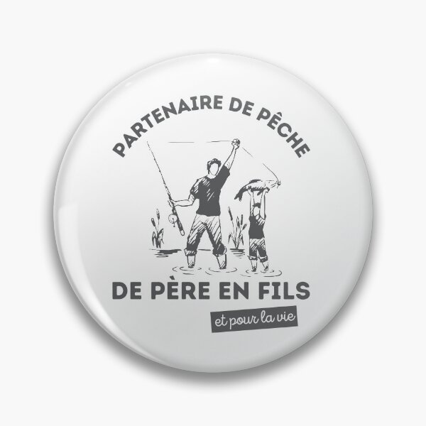 Aperçu de l'œuvre Partenaire de pêche de père en fils créée et vendue par TeeJfm.