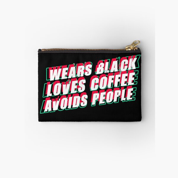 Item preview, Introvert Coffee Lover Funny Retro Neon Quote Slogan designed and sold by sillyquestions.