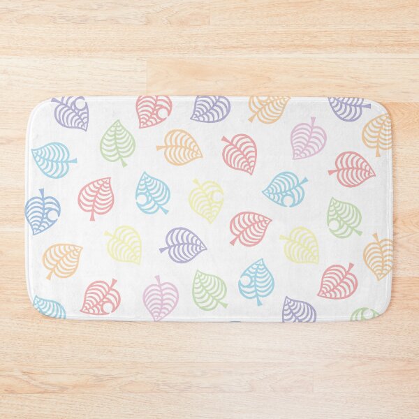 Item preview, Nook Leaf Aloha Logo - Rainbow Pastel Colors on White designed and sold by TheMajesticGoat.