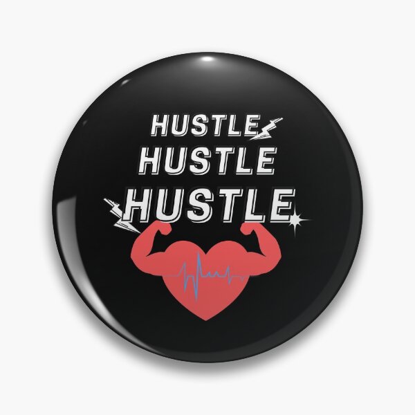 Item preview, Hustle, hustle, hustle designed and sold by Zukhra79.