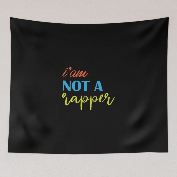 Item preview, I'm not a rapper. designed and sold by shaakir.