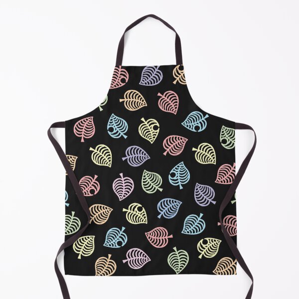 Item preview, Nook Leaf Aloha Logo - Rainbow Pastel Colors on Black designed and sold by TheMajesticGoat.
