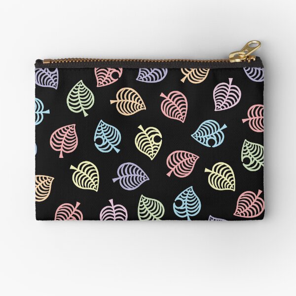 Item preview, Nook Leaf Aloha Logo - Rainbow Pastel Colors on Black designed and sold by TheMajesticGoat.