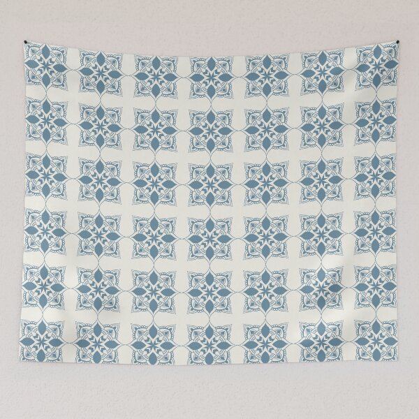 Item preview, Gray-blue tile designed and sold by AliseeP.