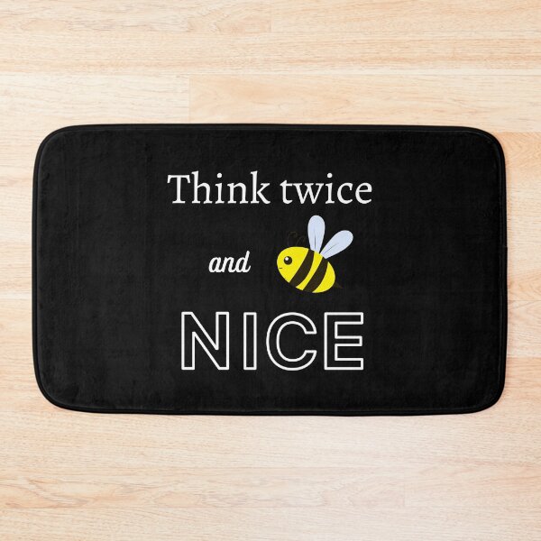 Item preview, Think twice and be nice designed and sold by Ollie P.  Leo.