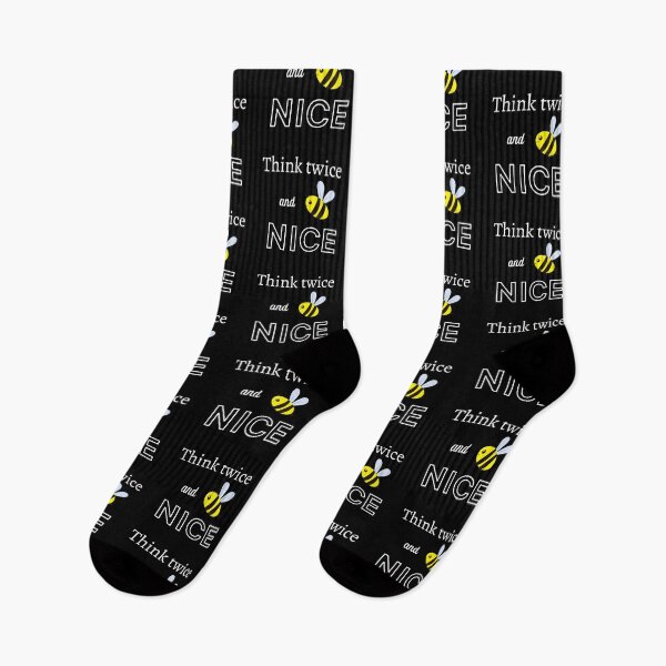 Item preview, Think twice and be nice designed and sold by Ollie P.  Leo.