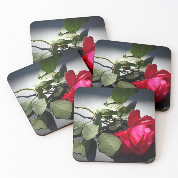 Item preview, TMP Photography • Rose on Metallic Gray - Horizontal designed and sold by TMPSG.